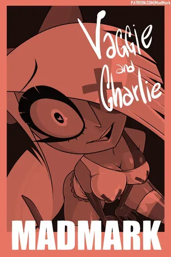 [MadMark] Vaggie and Charlie (Hazbin Hotel) manga cover