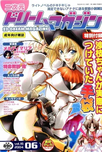 2D Dream Magazine 2004-06 Vol. 16 manga cover