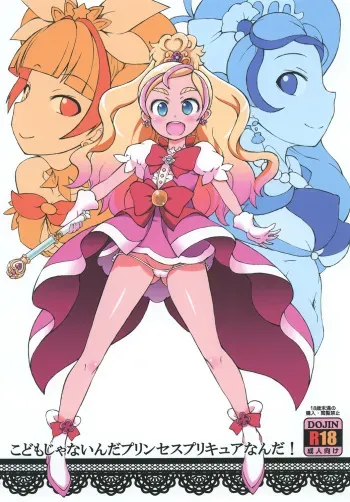 (C88) [So-matou (So-ma)] Kodomo ja Nain da Princess Precure Nanda! (Go! Princess PreCure) manga cover