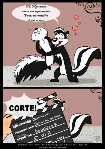 [Sinatzeek] Detras De Los Bastidores (Looney Tunes) [Spanish] [Santi-Sama Traducciones] manga cover