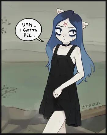 [Fitletter] Claire Peeing Set (The Summoning) manga cover