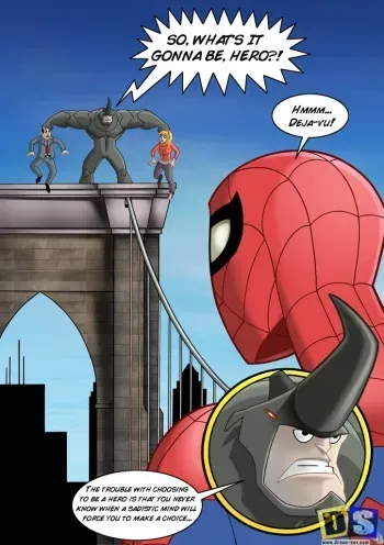 [Drawn-Sex] Spider-Man manga cover