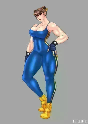 [Adinaleen] Chun-Li VS. Balrog (Street Fighter) manga cover