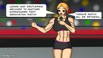 Intergender Fight Association - Nakai vs Agaki manga cover