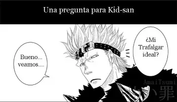 A question for Kid-san (one piece) - Spanish manga cover