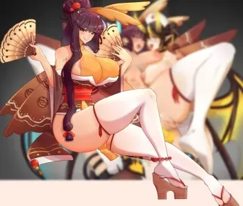 [kdxyon] Mothgirl (with Daema and Dilvia) manga cover