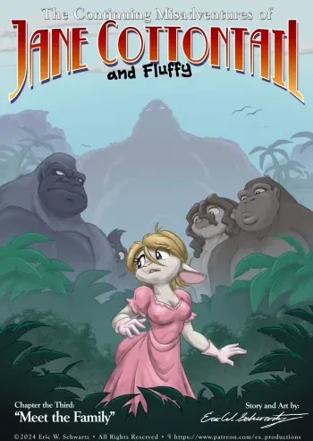 [Eric W. Schwartz] The Continuing Misadventurs of Jane Cottontai and Fluffy: Chapter 3 - Meet the Family (Ongoing) manga cover