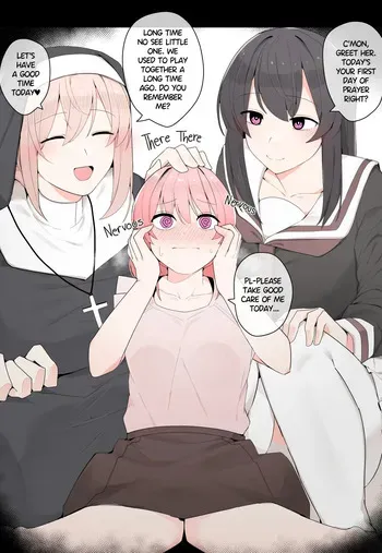 [Kassai] Threesome with a Sister [English] manga cover