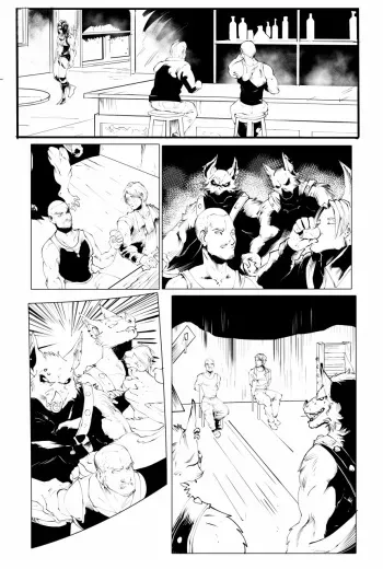 (Scrappyvamp) The Bar manga cover