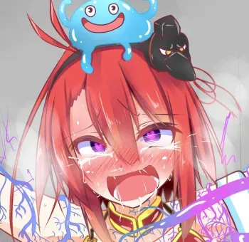 [くずもつ]闘技場でスライムと決闘して常識改変くすぐり責めされるミオちゃん manga cover
