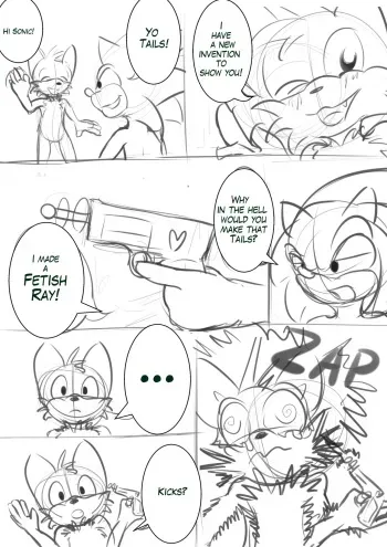 [The-Man-Suicune] Tails' Invention (Sonic The Hedgehog) manga cover