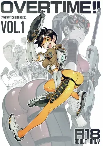 OVERTIME!! OVERWATCH FANBOOK VOL.1 manga cover