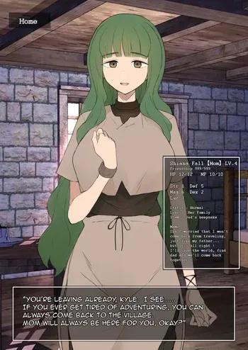 [Terasu MC] Erotic RPG scenario, while the protagonist is on an adventure his mother on the starting village gets NTR’d [English] manga cover