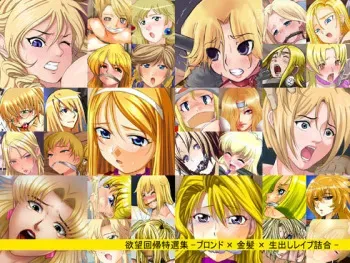 [Nightmare Express -Akumu no Takuhaibin-] Yokubou Kaiki Tokusenshuu - Blonde * Kinpatsu * Namadashi Rape Tsumeawase - (Various) manga cover