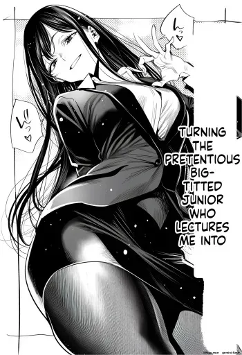 A story about turning a busty office lady who is 23 years younger than you but keeps lecturing you into your sex slave using a brainwashing app manga cover