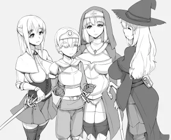 [Abubu] Yuusha to Haha Ane Oba Succubus Party manga cover