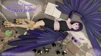 Vore comic "Magia et Plumis" manga cover