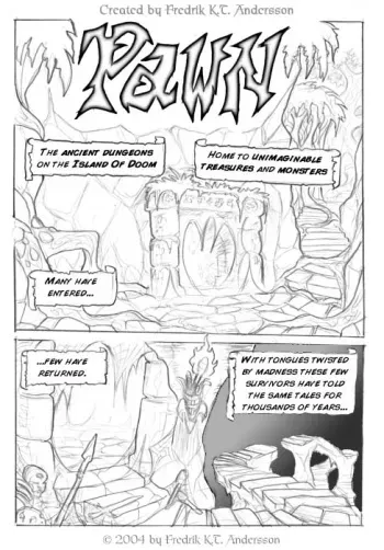 [Fredrik K. T. Andersson] PAWN manga cover