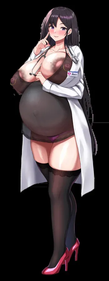 [ぽんち/Ponchi] Bitch Pregnant Doctor 1-3 manga cover