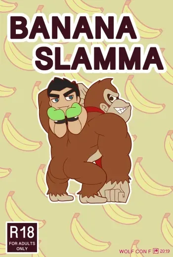 [Wolf con F] BANANA SLAMMA (Super Smash Bros. Ultimate) [English] manga cover