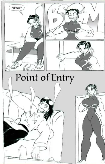 [Dreamweaver] Point of Entry: Ranma 1/2 vs Street Fighter manga cover