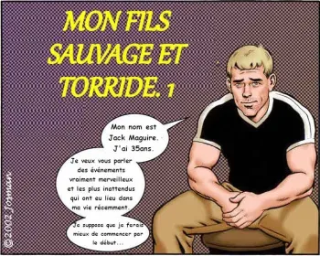 [Josman] My Wild & Raunchy Son. French Mon fils sauvage et torride manga cover