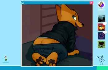 [glitter trap boy] wrong usb (night in the woods) manga cover