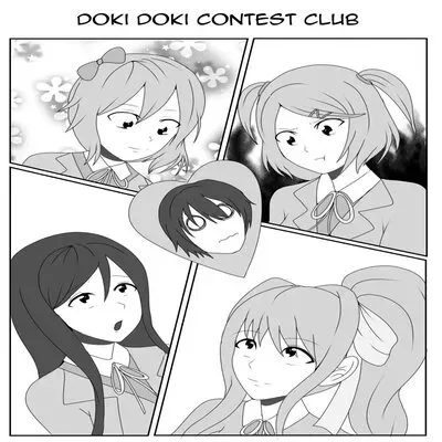 Doki Doki Contest Club [Doujinshi] manga cover