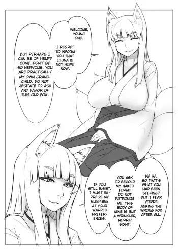 The Old Kitsune manga cover
