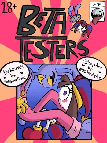 [DDfreakyart] BETA TESTERS manga cover