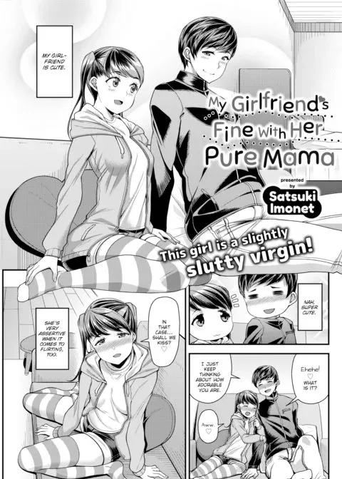 My Girlfriend’s Fine With Her Pure Mama manga cover