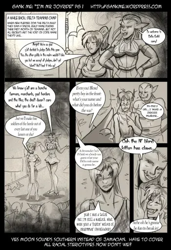 [Moondai (Mallory Metzli)] Gank Me: "Im Mr. Joyride" (World of Warcraft) manga cover