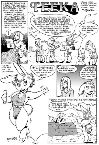[Karno (Kjartan Arnorsson)] The Adventures of Teeka & Doctor Dee manga cover