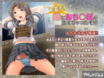 [ソドムトゴモラ] 大変だ!妹におちんぽが生えちゃったぞ!!! manga cover