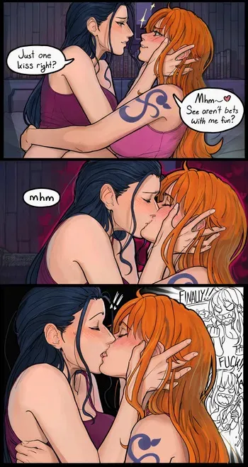 [Django] A Demon's First Kiss (One Piece) manga cover