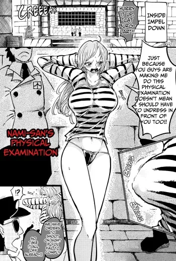 Nami's physical examination manga cover