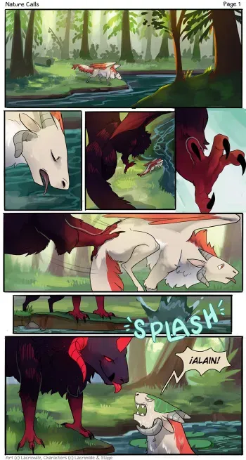 [Lacirmale] Nature calls [Spanish] manga cover