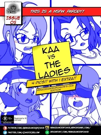 Kaa vs. The Ladies (Issue 05) manga cover