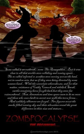 [Smudge] Zombie Apocalypse begins! manga cover