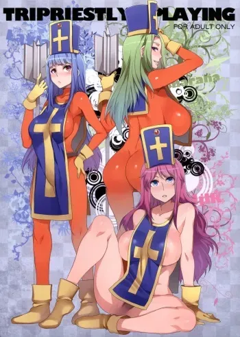 (C83) [Alice no Takarabako (Mizuryu Kei)] TRIPRIESTLY PLAYING (Dragon Quest III) manga cover