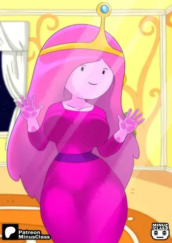 Princess Bubblegum by artist:minusclass manga cover