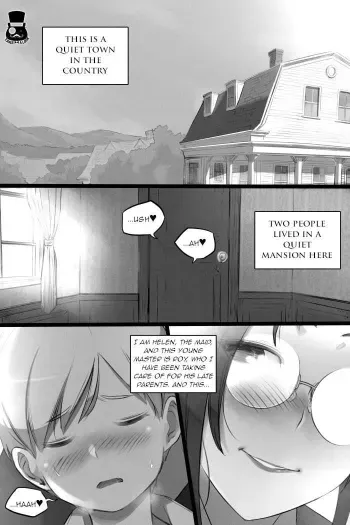 a day of young master and maid manga cover