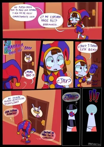 Pomni & Jax (The Amazing Digital Circus) Español (Completo) manga cover