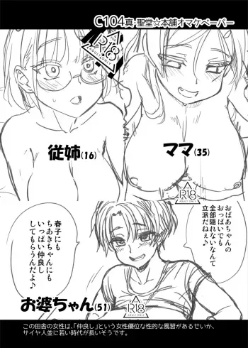 [Shin Hijiridou Honpo (Hijiri Tsukasa)] C104 Shin Hijiridou Honpo Omake Paper [Digital] manga cover
