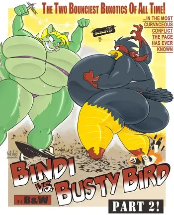 [GreyofPTA] Attack of the 50 foot Wolfette/Bindi vs. Busty Bird (pt. 2) manga cover