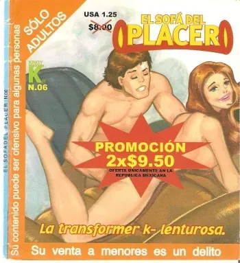 El Sofa Del Placer #6 [Spanish] manga cover