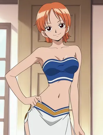 ANIPAI - [REQUEST] Nami (Pre-Timeskip) - One Piece [57 pics / Full Set] (Patreon) [AI Generated] manga cover
