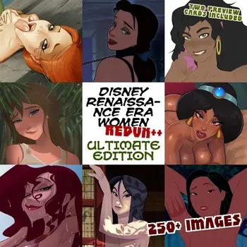 Disney Renaissance Era Women Redux ++ Ultimate Edition manga cover
