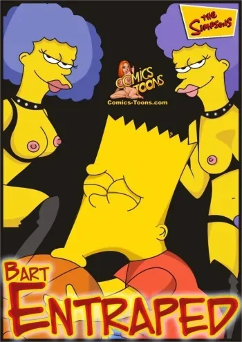 [Comics Toons] Bart Entrapped (The Simpsons) manga cover