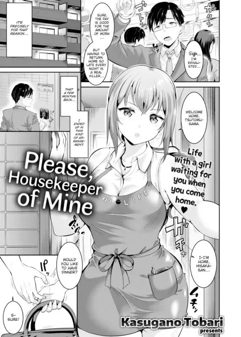 Please, Housekeeper of Mine manga cover